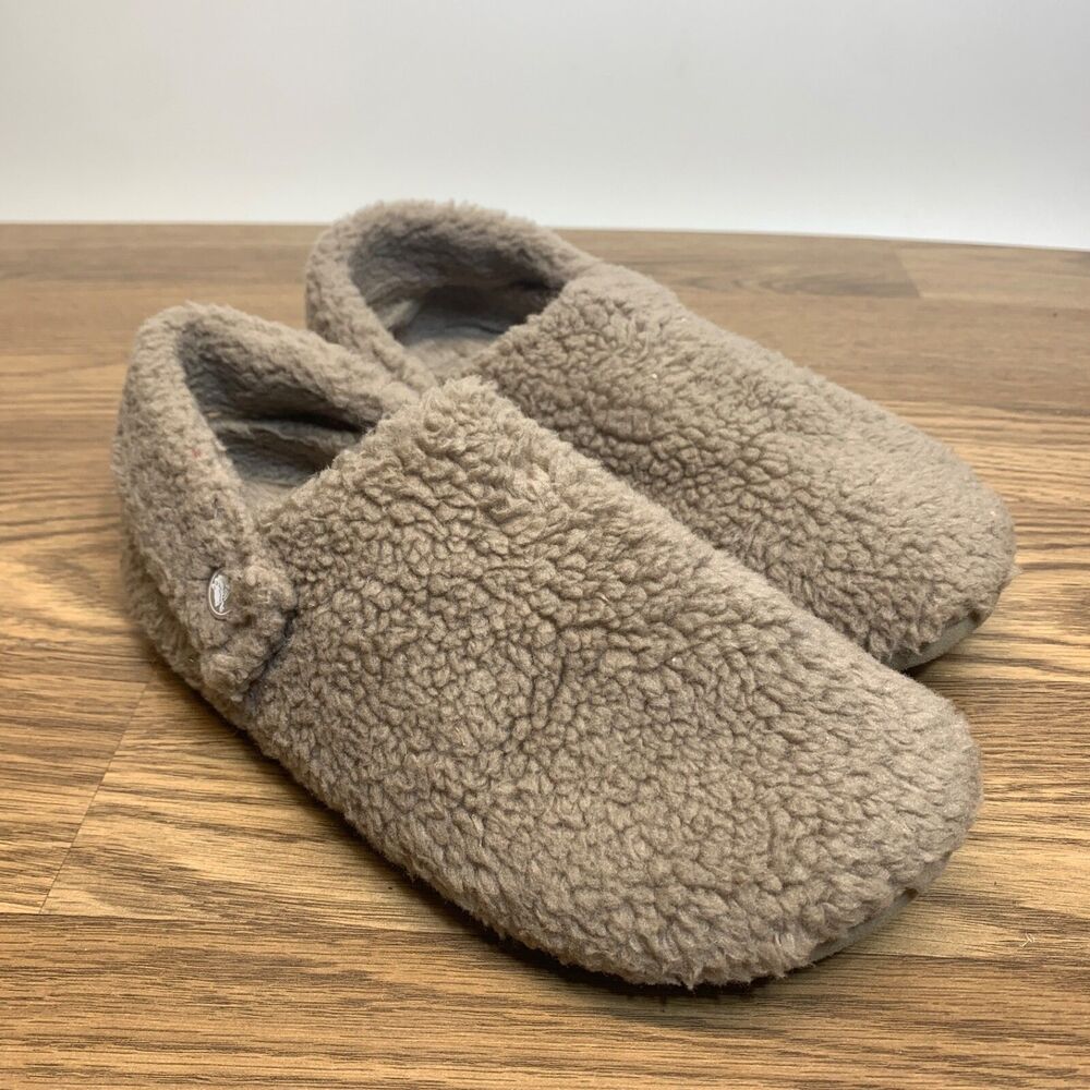 Crocs‎ Adult Classic Cozzzy Sandals Mushroom Size 7M/W9 Unisex Slippers